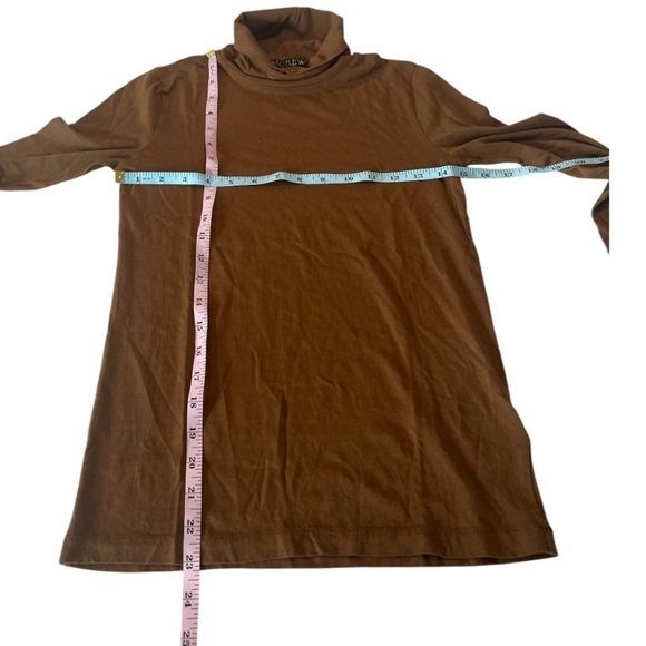 J. Crew Tissue Funnel Neck Rich Coffee
Brown Long Sleeve Layer NEW BL022 - Picture 6 of 16